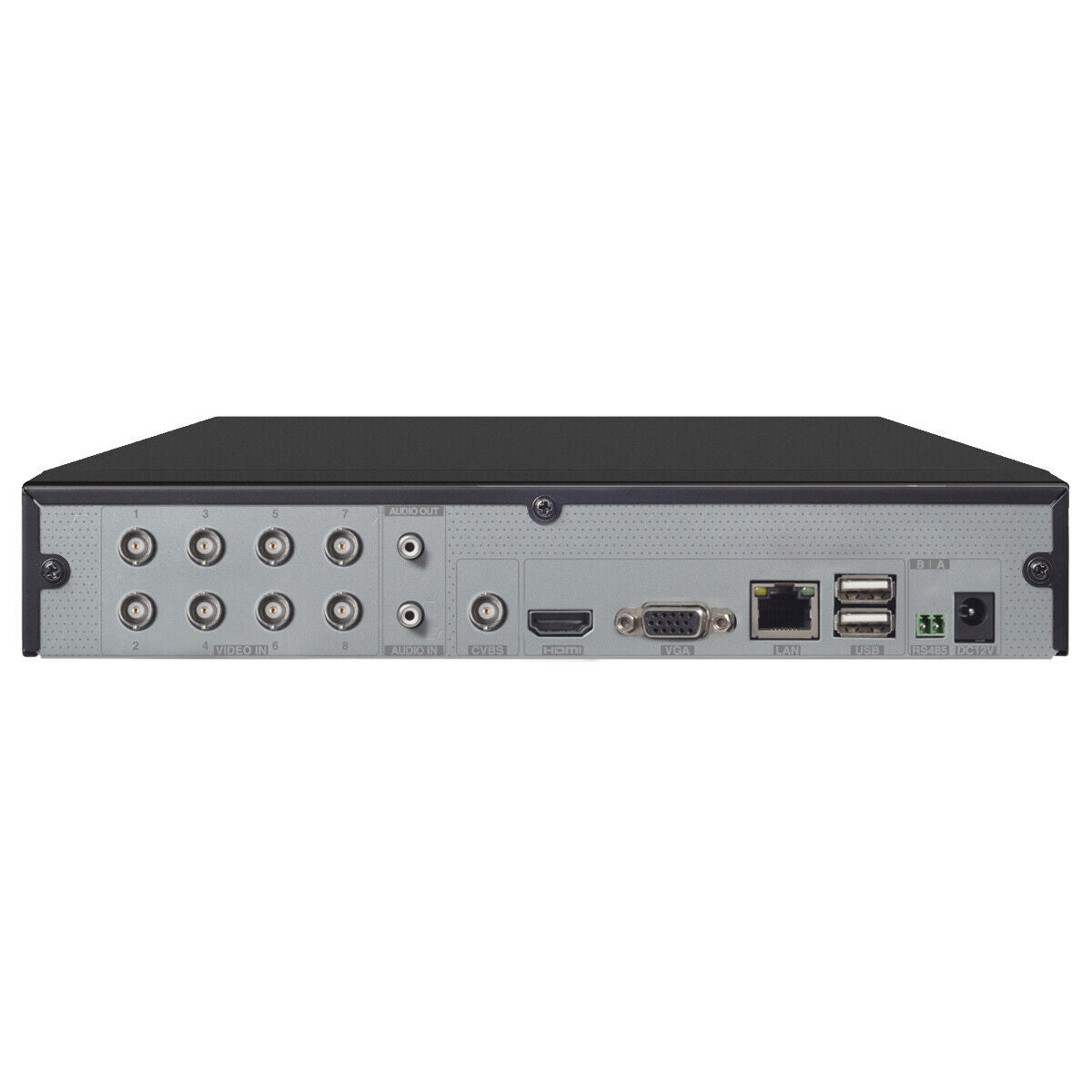 TVT ED8008H5‑BN 8‑Ch Hybrid DVR (5 MP Lite) with H.265, HDMI/VGA & NDAA Compliance