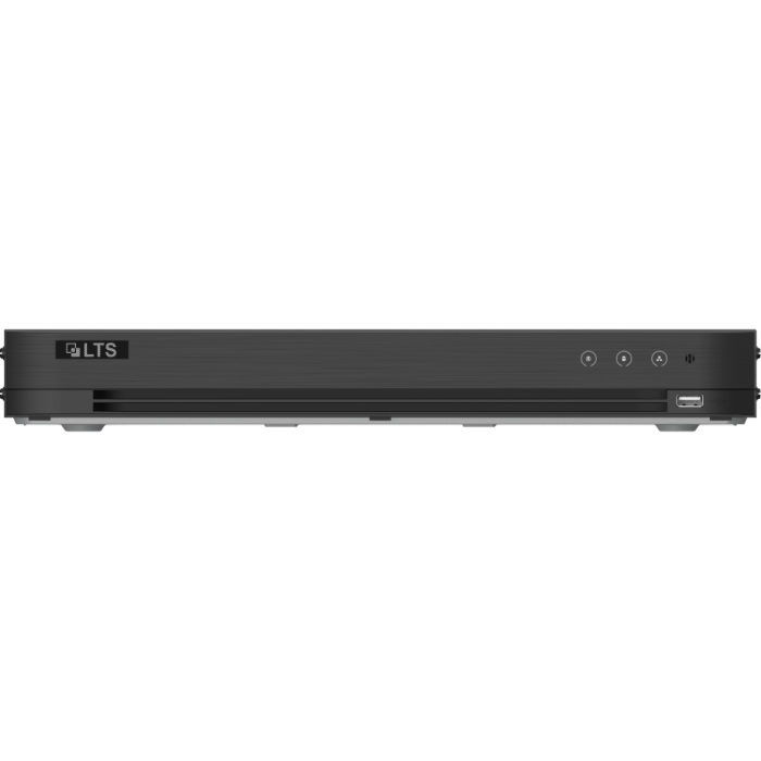 Front view of LTS LTD8508D‑STC 1U 8‑Channel Hybrid DVR with HDMI and VGA outputs