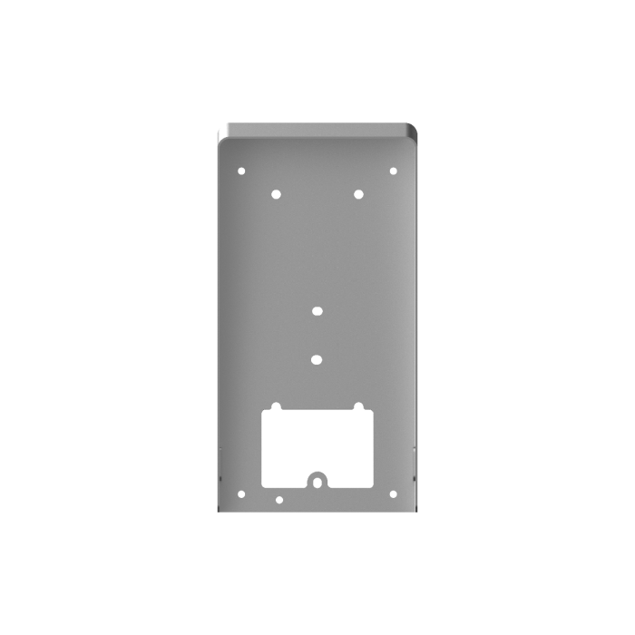 Electro‑galvanized steel protective shield LTH‑401M‑PS mounted above intercom station