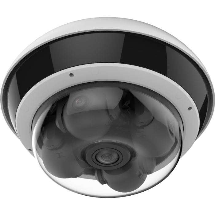 Front view of LTS CMIP7553W5‑SZ8 5‑direction multi‑sensor IP camera