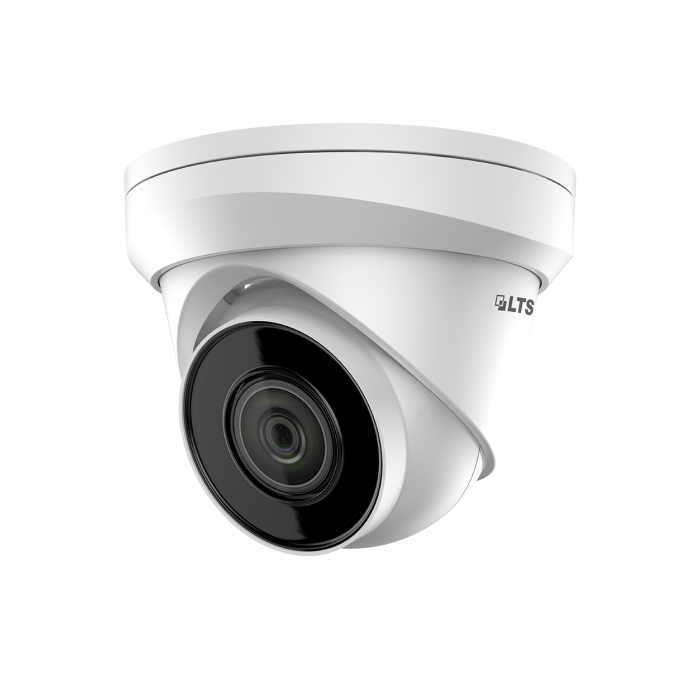 LTS CMIP1042W-28MA – 4MP IP PoE Turret Camera with Audio