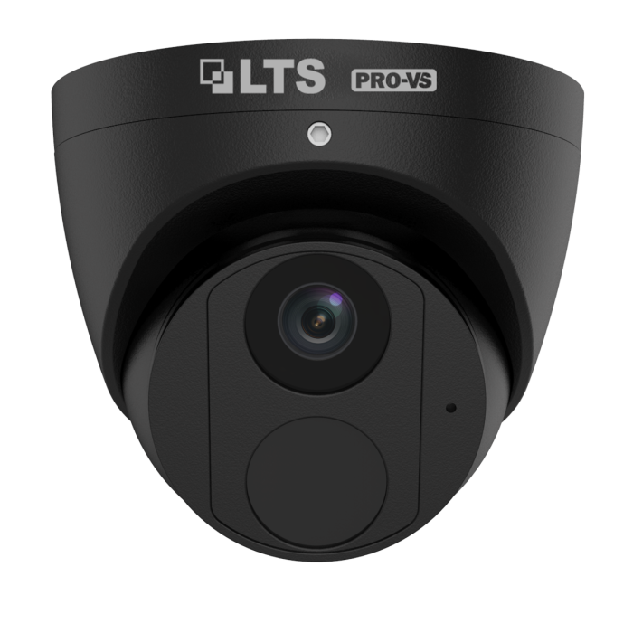 LTS VSIP3182WB-28MDA 4K IP Turret Camera | Black, PoE, Mic, IR