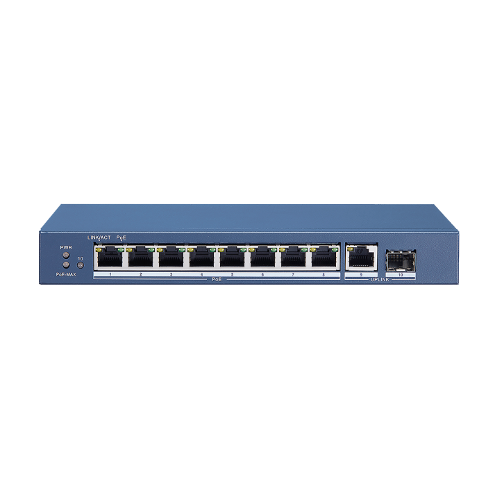 LTS POE-SW801EG 8-Port Gigabit PoE Switch | Unmanaged, 120W Total