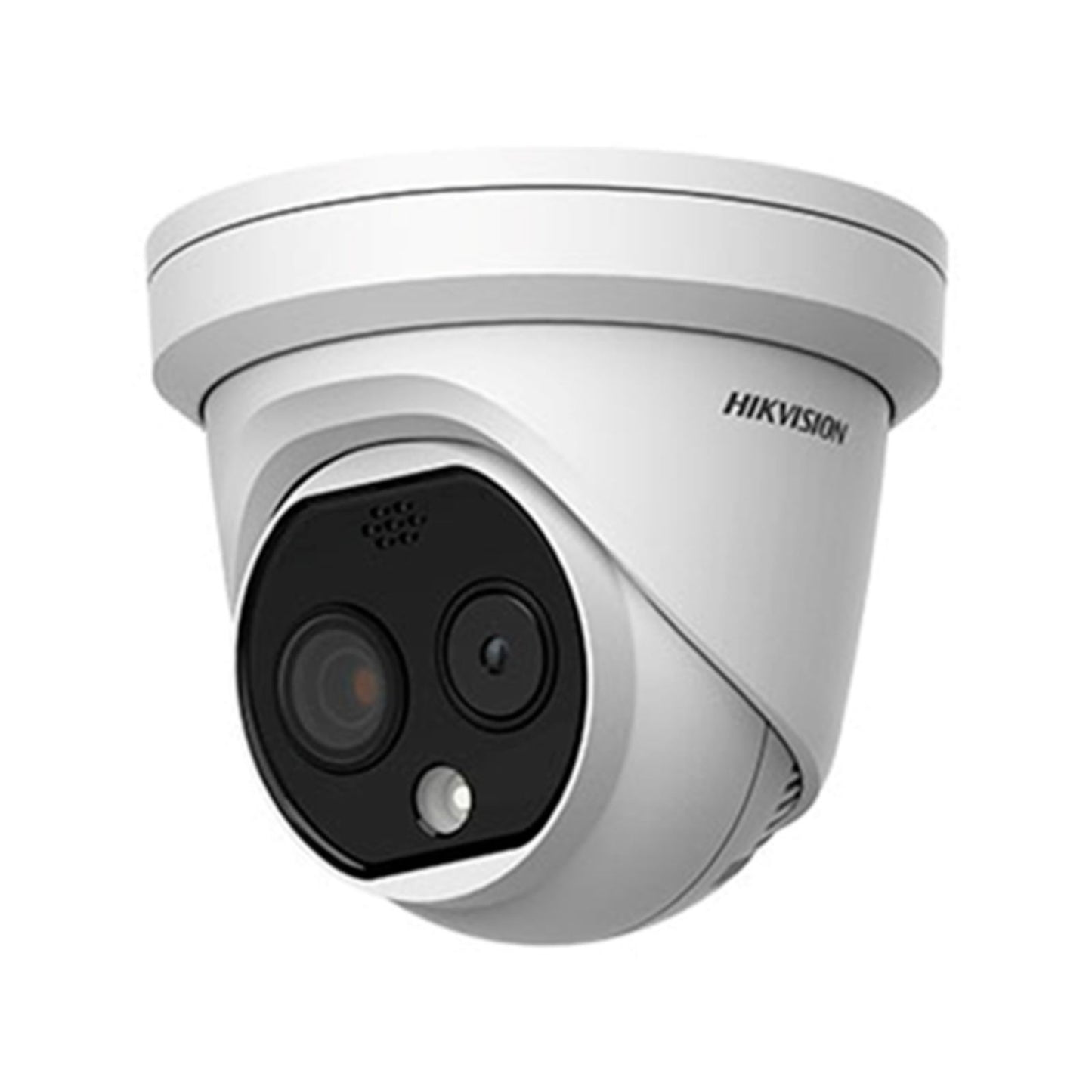 Hikvision DS‑2TD1228‑3/QA 4MP Bi‑Spectrum Thermal + Optical Turret Camera – Fire Prevention & VCA