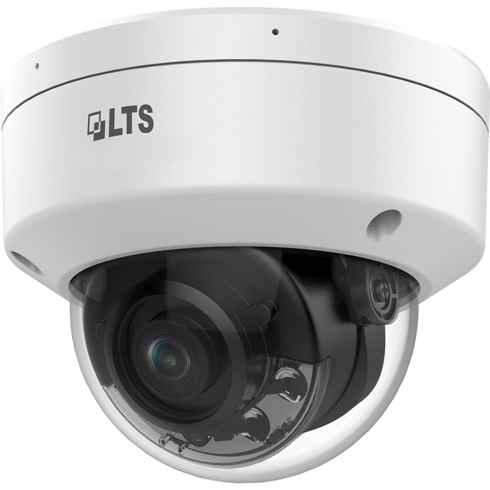 LTS CMIP7C82WI-28MDA – 8MP 4K IP Dome Camera with Audio & Color