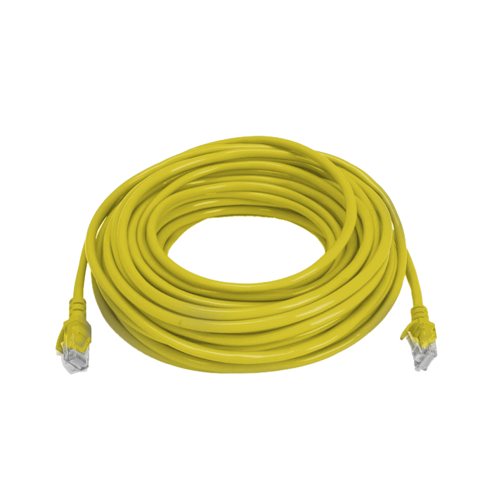 LTS 50ft CAT5e RJ45 Patch Cable (Yellow) – LTAC2042