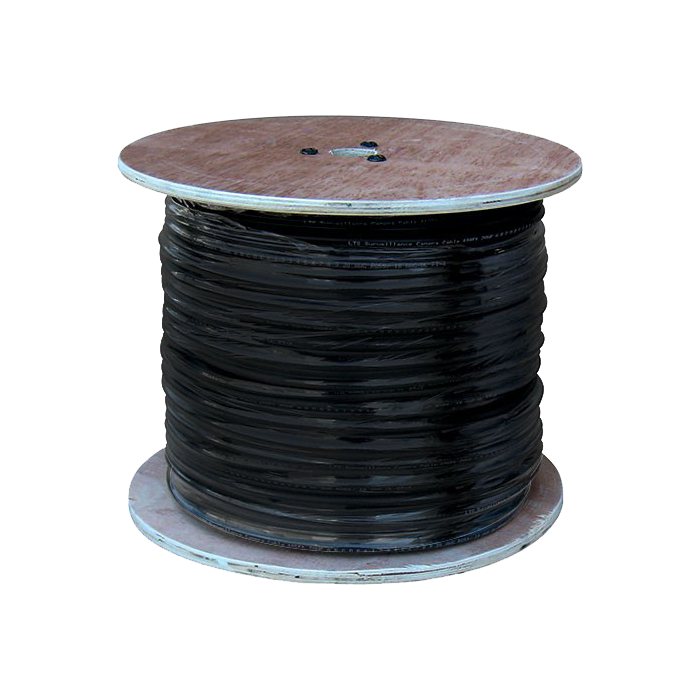 LTS 500ft RG59 Direct Burial Siamese Cable (Black) – LTAC2030B-CMX