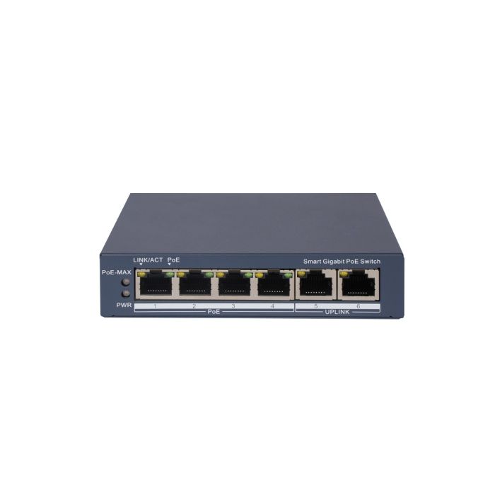 LTS POE-SWC402G – 4-Port Gigabit Cloud Managed PoE Switch
