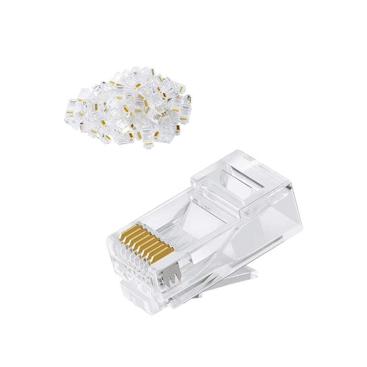 100x Cat6 RJ45 8P8C Ethernet Plug
