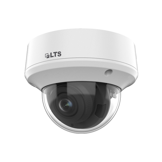 LTS CMHT1953-ZF 5 MP motorized varifocal turret camera with IR LEDs and vandal-resistant housing