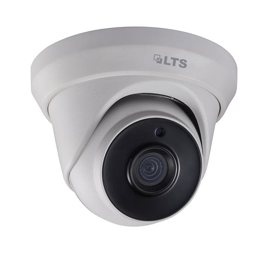 White LTS CMHT1722WE‑28F 2 MP Ultra-Low Light Turret Camera showing front lens and casing