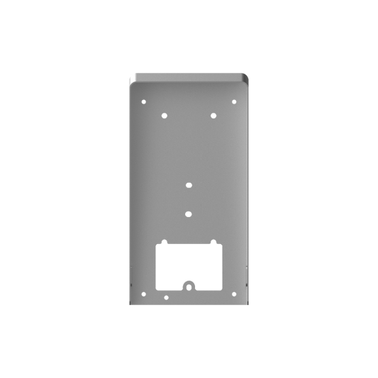 Electro‑galvanized steel protective shield LTH‑401M‑PS mounted above intercom station