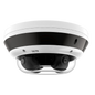 Compact LTS CMIP7553W4‑SZ8 multi‑lens IP camera showing four varifocal sensors