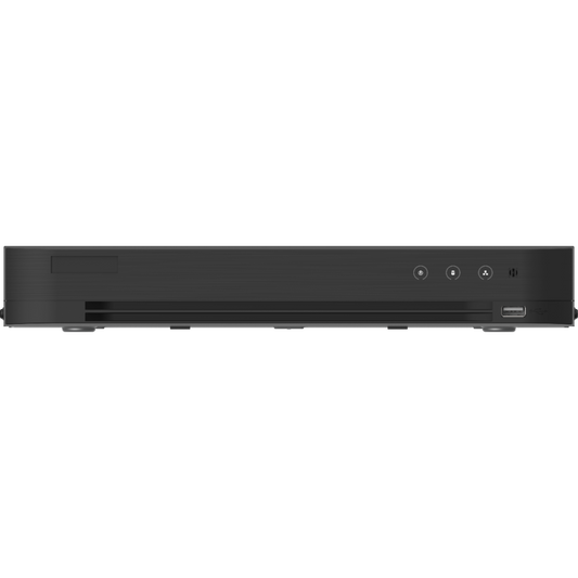 Front view of LTS LTD8304D‑ET Platinum 4‑Channel HD‑TVI DVR with HDMI and VGA ports