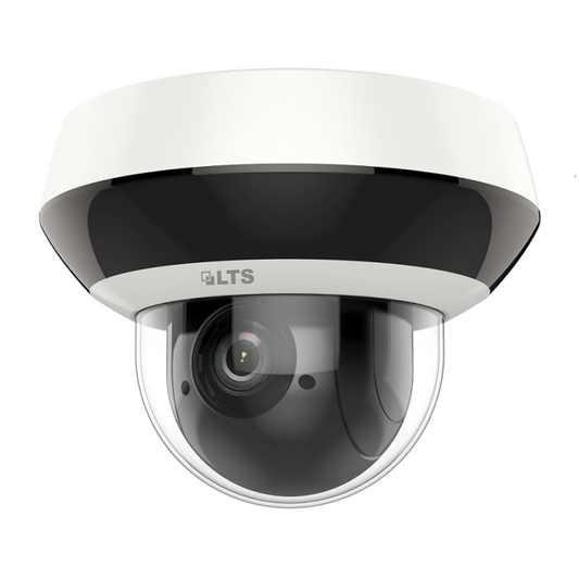 LTS PTZIP204W‑X4IR outdoor mini PTZ camera with 4× zoom and IR LEDs