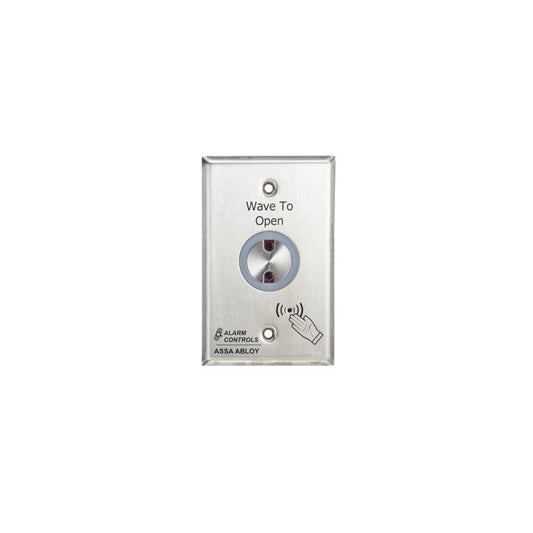 Stainless steel LTS LTK‑NTS‑1 no‑touch infrared exit sensor with LED indicator