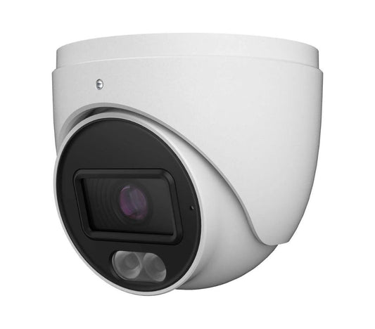 IP-5IRD4C24-28 TVT w/ audio IP PoE Camera || Titanium IPC 4MP Turret 2.8mm