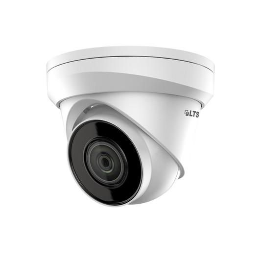 LTS CMIP1042W-28MA – 4MP IP PoE Turret Camera with Audio