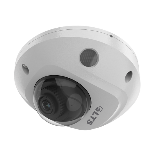 LTS CMIP3142W-28SDA 4MP Smart Mini Dome IP Camera | PoE, Audio