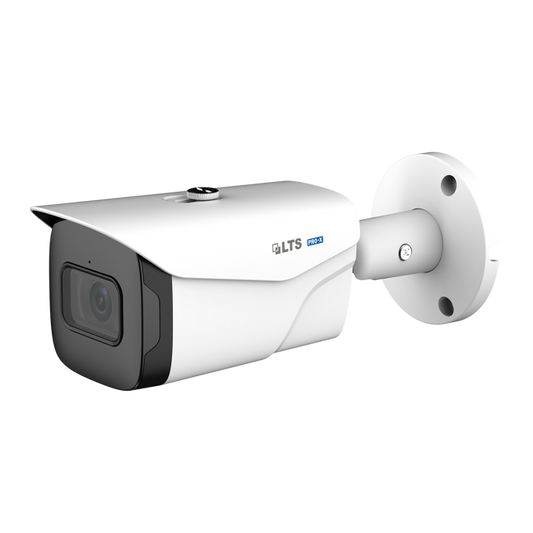 LTS LXIP8582W-28MDA – 8MP 4K PoE Bullet Camera with Audio