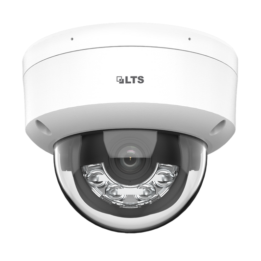 LTS CMIP7C42WI-28MDA – 4MP IP Dome Camera w/ Audio & Color
