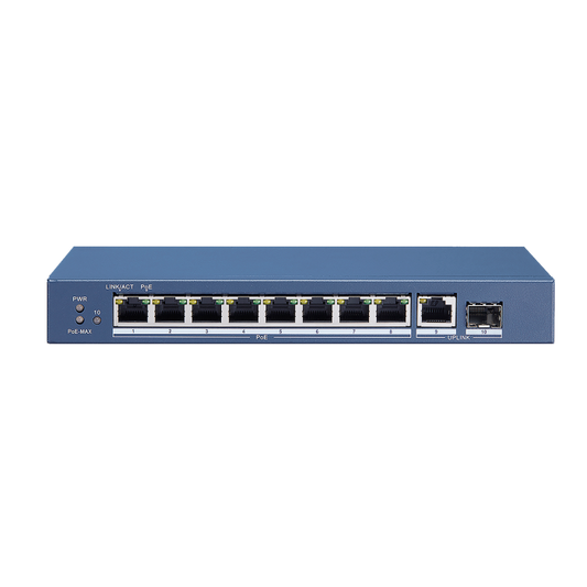 LTS POE-SW801EG 8-Port Gigabit PoE Switch | Unmanaged, 120W Total