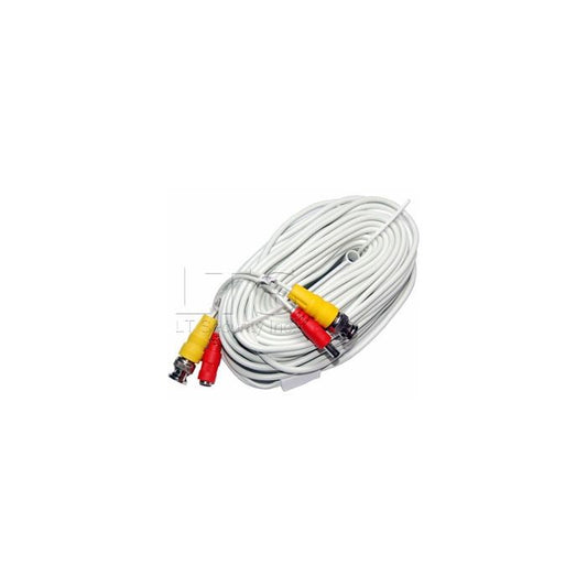 LTS 60ft HD Video & Power Siamese Cable (White) – LTAC2060W