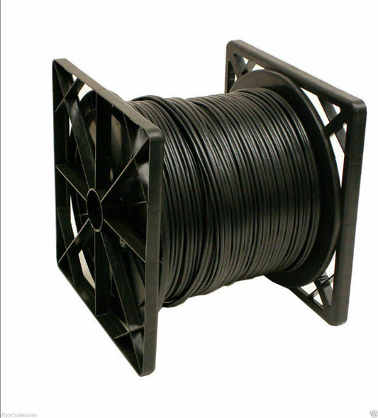 500FT RG-59 Siamese CCTV Cable | 18/2 Power | Black or White