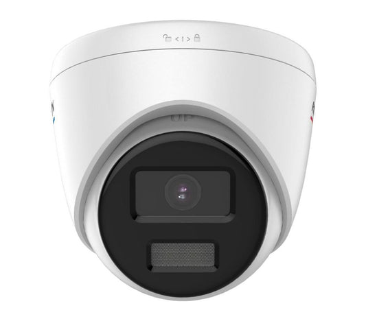 Hikvision DS‑2CD1327G0‑LUF 2 MP ColorVu PoE Turret Camera with Audio