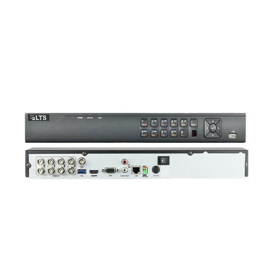 LTS 8CH DVR LTD8508K-ST (3TB PURPLE) Platinum Pro 5MP+2 IP 6MP HD-TVI AHD CVI
