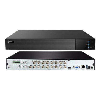 Titanium ED-8216H5-F/N-8T 16CH 4K 5 in1 H.265 Hybrid DVR HDD HUMAN DETECTION