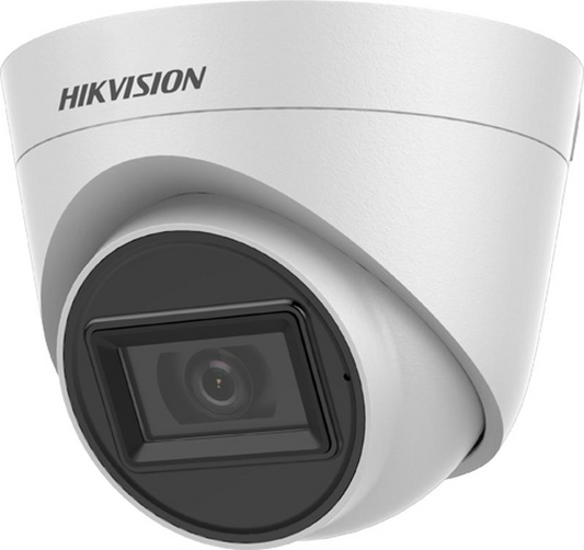 Hikvision DS-2CE78H0T-IT3FS (B) 5MP Audio Turret Camera with Smart IR & Built-In Mic
