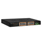 XCPOE-SW1602G 16-Port Gigabit PoE Switch + 2 Uplink Ports | CCTV Power