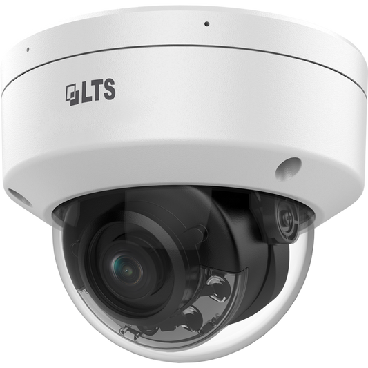 LTS CMIP7C82WI-28MDA – 8MP 4K IP Dome Camera with Audio & Color