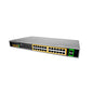 XCPOE-SW2402G 24-Port PoE Switch with 2 Gigabit Uplinks | CCTV Power