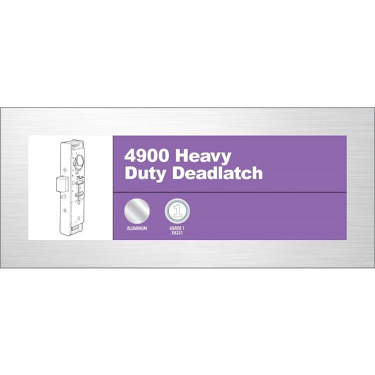 LTS / Adams Rite 4900 Heavy Duty Deadlatch (Beveled Faceplate) – LTK-4900-26-628