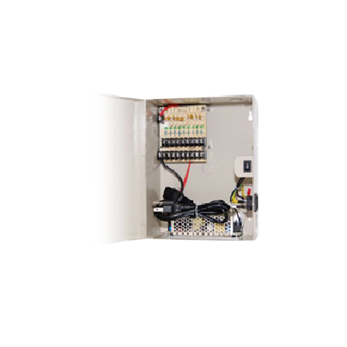 LTS 9-Port 24V AC CCTV Power Supply Box – DV-AC2408A-D07