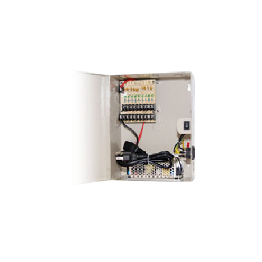 LTS 9-Port 24V AC CCTV Power Supply Box – DV-AC2408A-D07