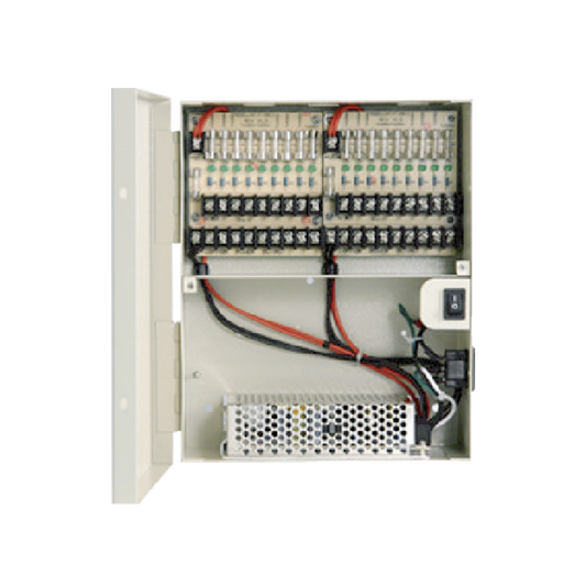 LTS 18-Port CCTV Power Supply Box – DV-AT1210A-D10
