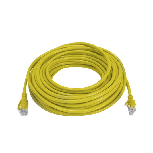 LTS 50ft CAT5e RJ45 Patch Cable (Yellow) – LTAC2042